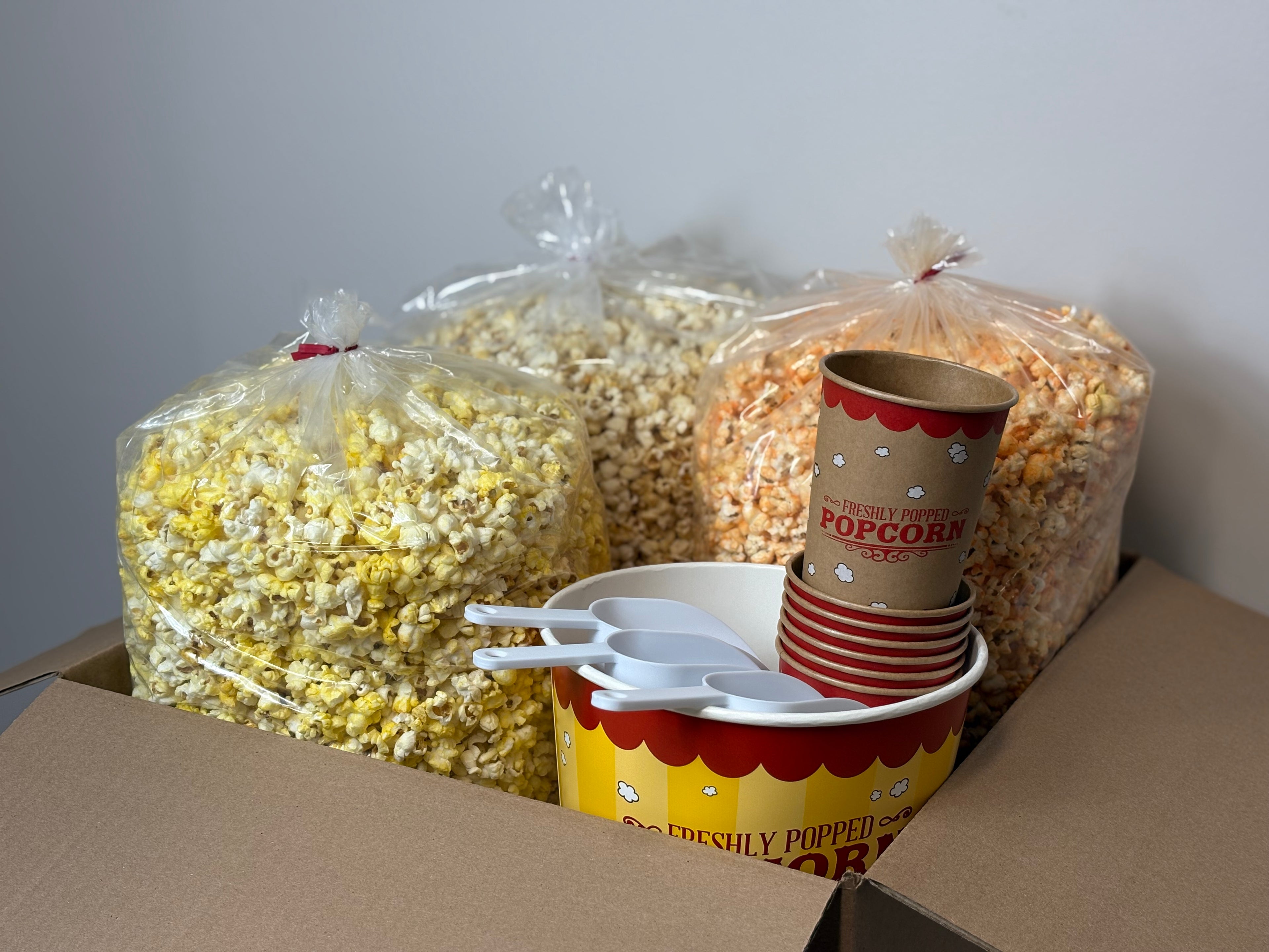 DIY Popcorn Buffet